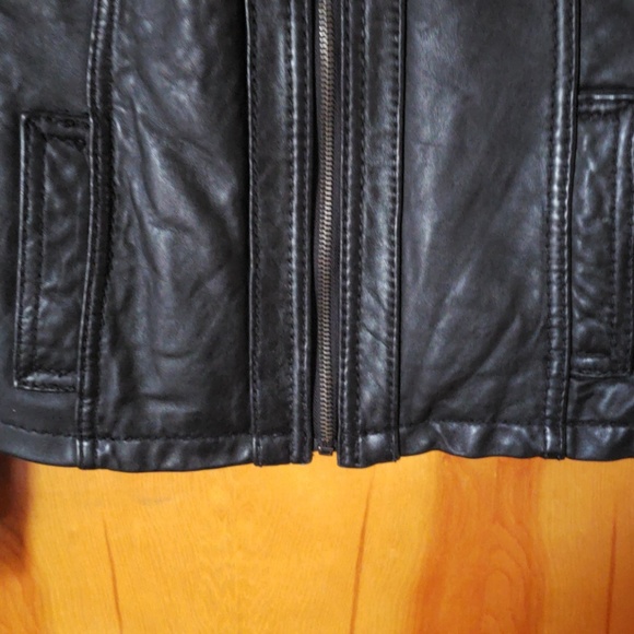 Leather Motorcycle Jacket - Picture 3 of 8